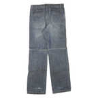 GIA JEANS CO Womens Regular Fit Denim Jeans Blue W32 L32 Casual Streetwear