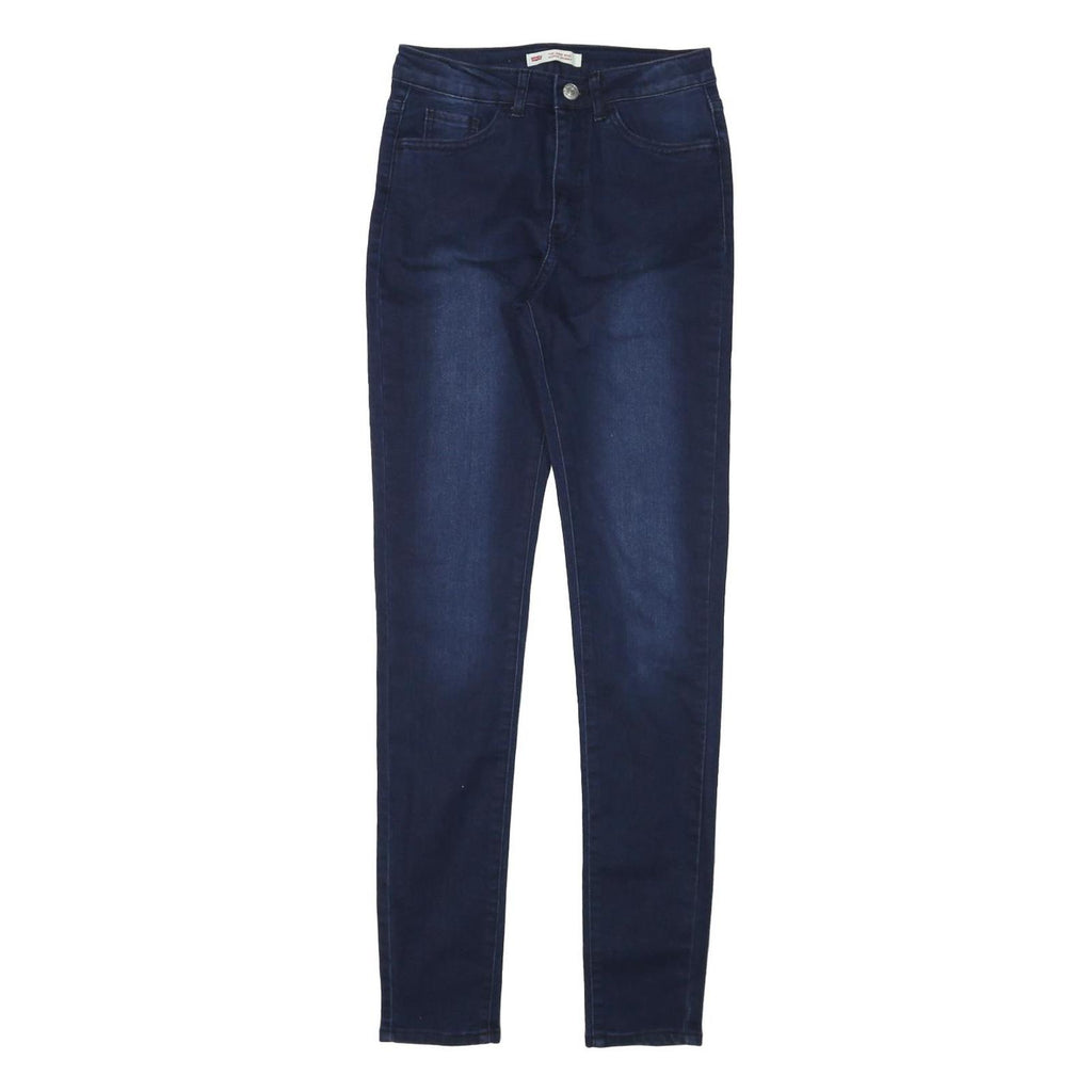 LEVI'S Womens Slim Blue Denim Slim Skinny Jeans W25 L30 Stretch Cotton Blend