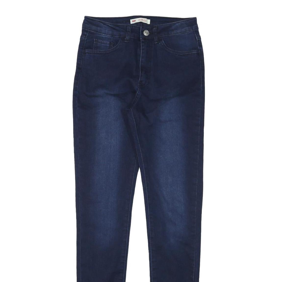 LEVI'S Womens Slim Blue Denim Slim Skinny Jeans W25 L30 Stretch Cotton Blend