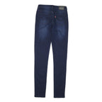 LEVI'S Womens Slim Blue Denim Slim Skinny Jeans W25 L30 Stretch Cotton Blend