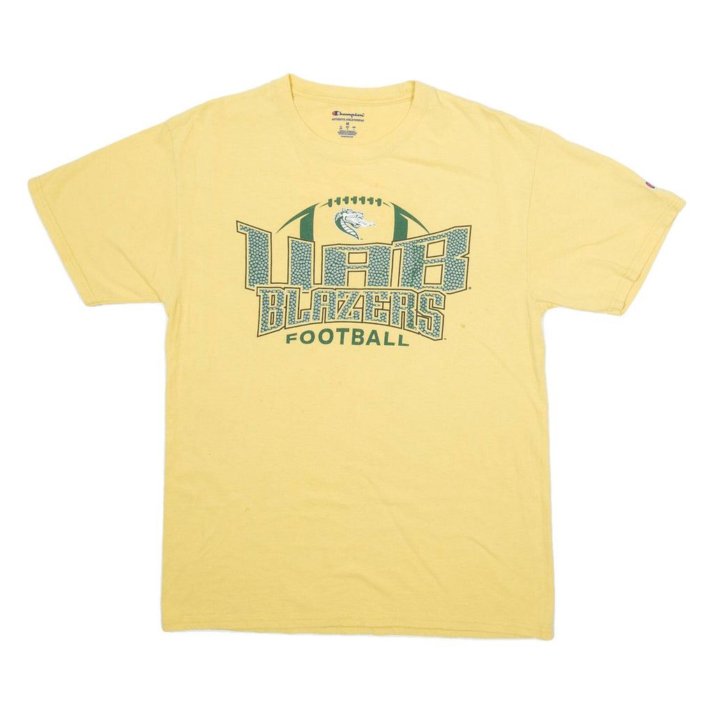 CHAMPION Blazers Football Mens T-Shirt Yellow USA M