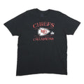 FANATICS Mens Black Chiefs Super Bowl Champions Graphic T-Shirt XL Short Sleeve
