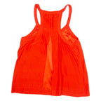TRUE RELIGION Womens Bardot Vest Red Sleeveless S
