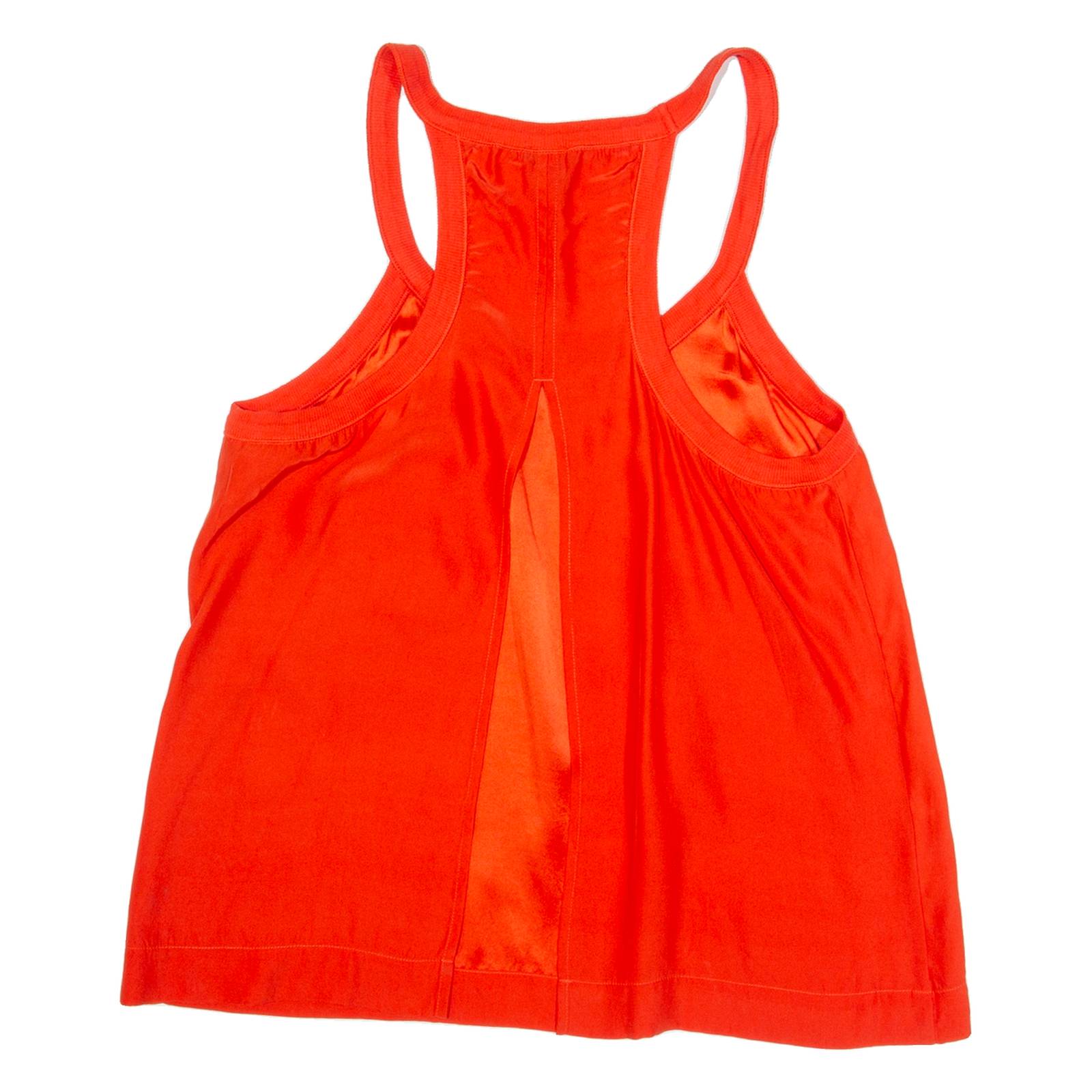 TRUE RELIGION Womens Bardot Vest Red Sleeveless S