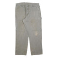 DICKIES Mens Regular Fit Grey Cotton Blend Jeans W36 L32 Workwear Classic