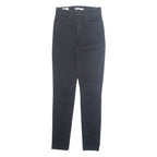 LEVI'S Big E 721 Womens Jeans Black Slim Tapered W26 L30