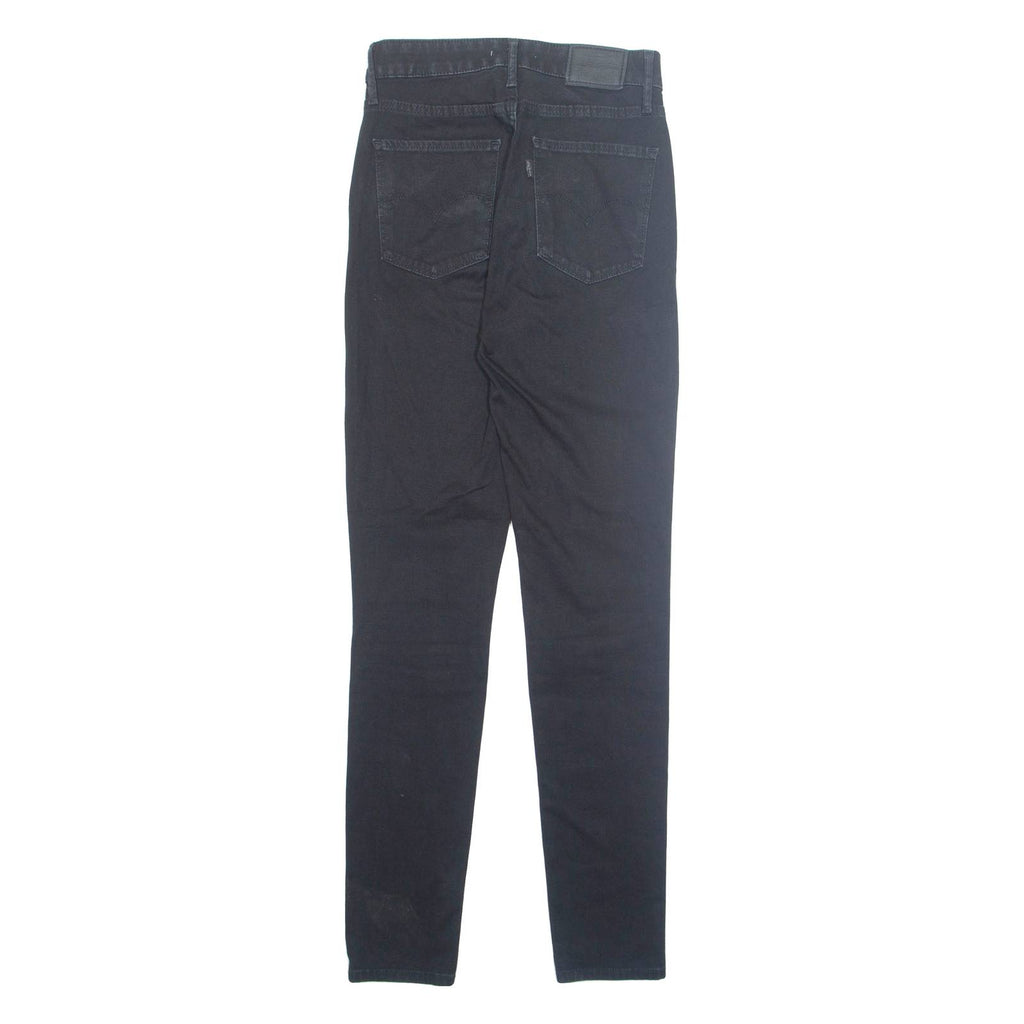 LEVI'S Big E 721 Womens Jeans Black Slim Tapered W26 L30