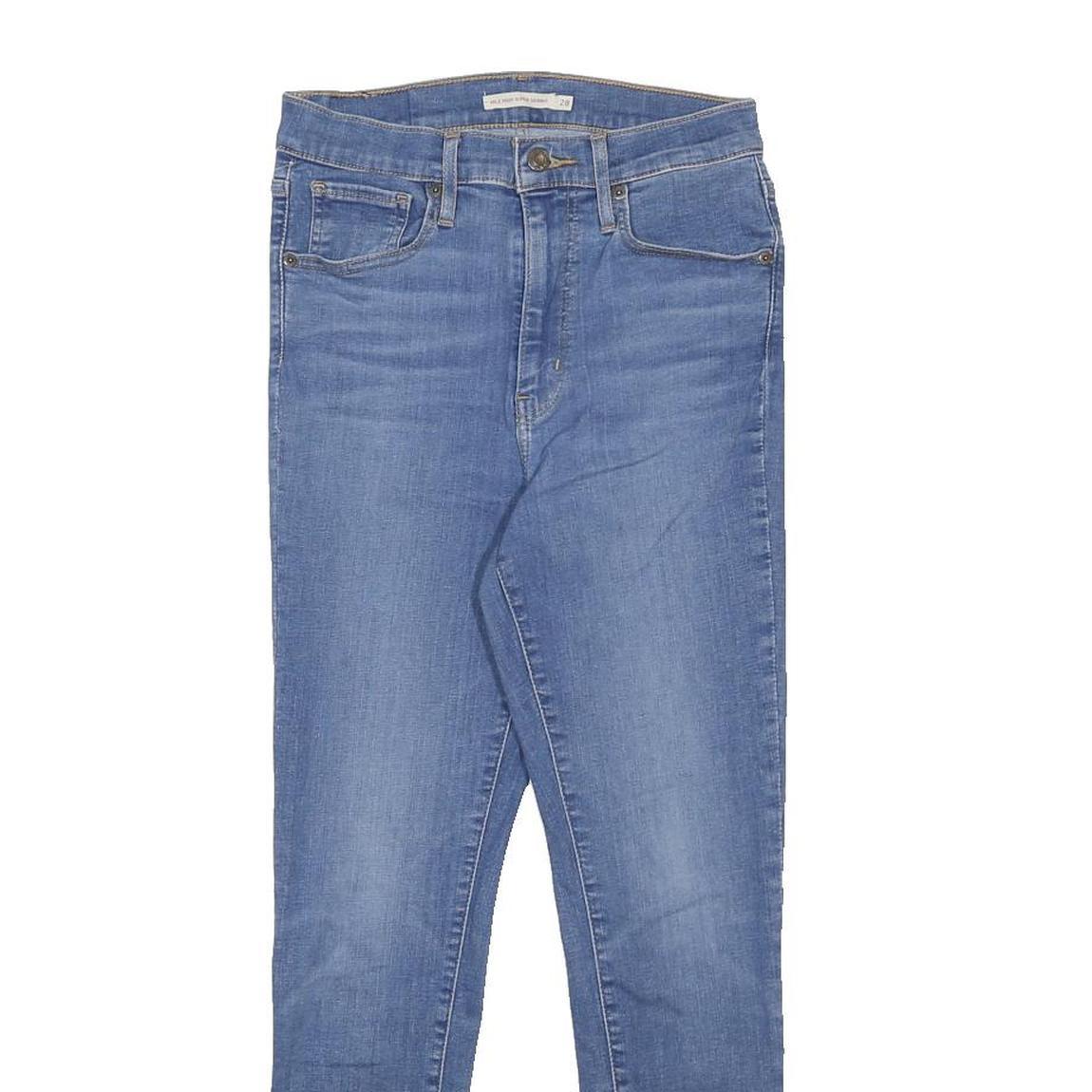 LEVI'S Womens Jeans Blue Slim Skinny Denim Medium W28 L28 Comfort Stretch