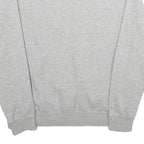 NIKE Mens Grey Crew Neck L Sweatshirt Cotton Blend Casual Comfortable