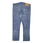LEVI'S Mens Slim Blue Denim Medium Jeans W30 L23 Classic Zip Casual Stylish