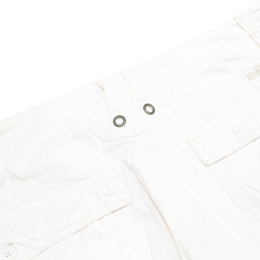 UNIONBAY Womens Shorts White Casual M W32 Cotton Cargo Style