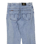 JCC Womens Blue Regular Fit Straight Denim Medium Wash Jeans W34 L27 Comfortable