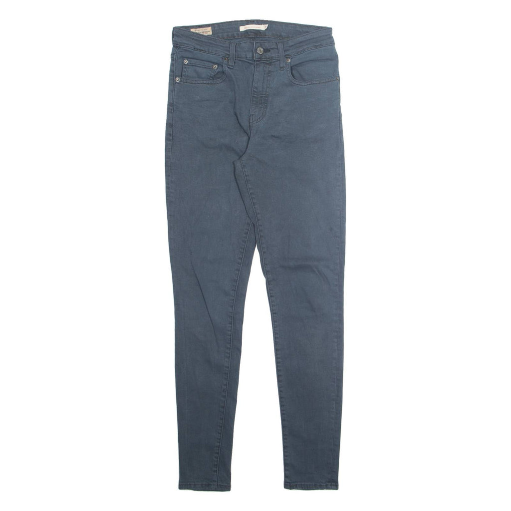 LEVI'S 721 Big E Womens Jeans Blue Slim Skinny W28 L30