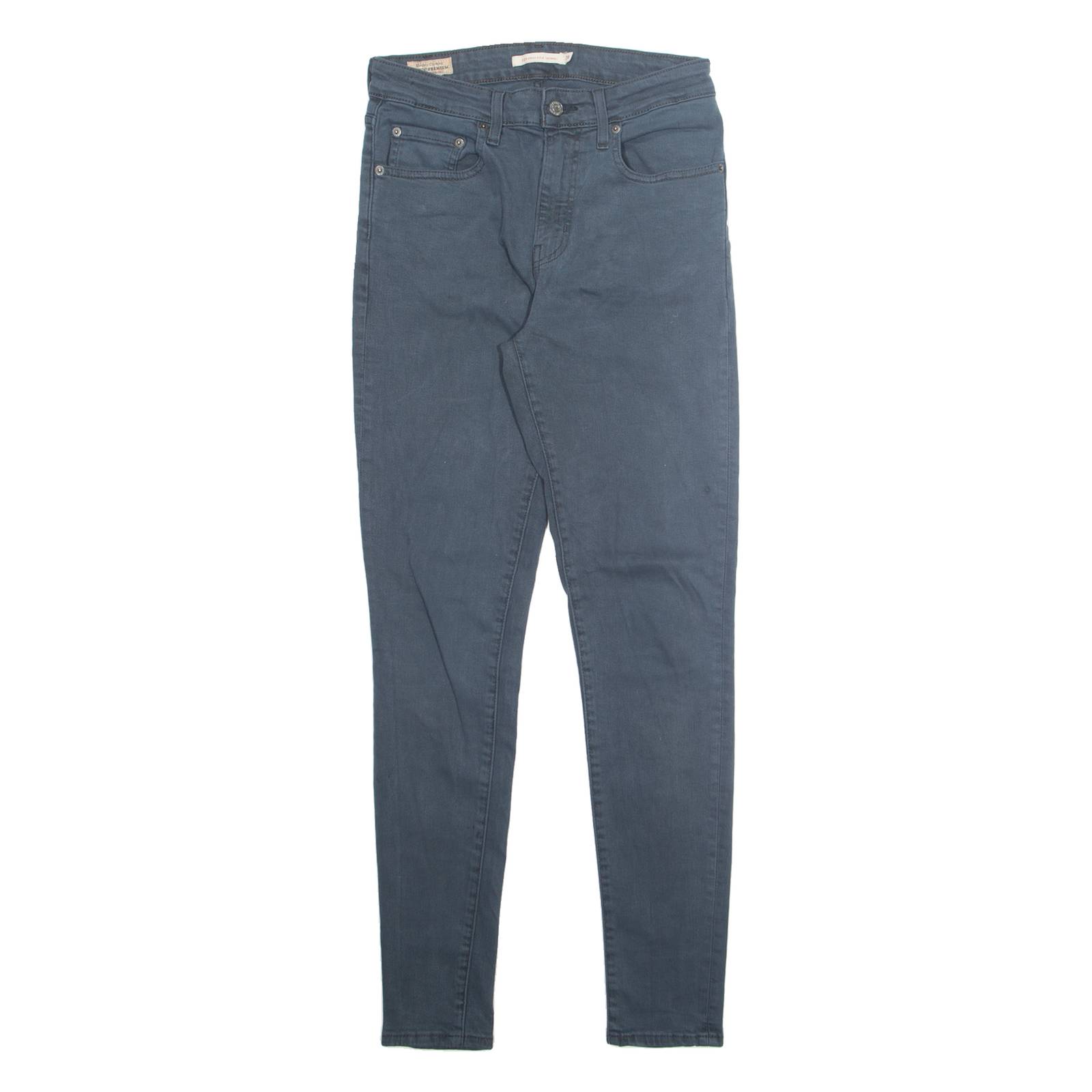 LEVI'S 721 Big E Womens Jeans Blue Slim Skinny W28 L30