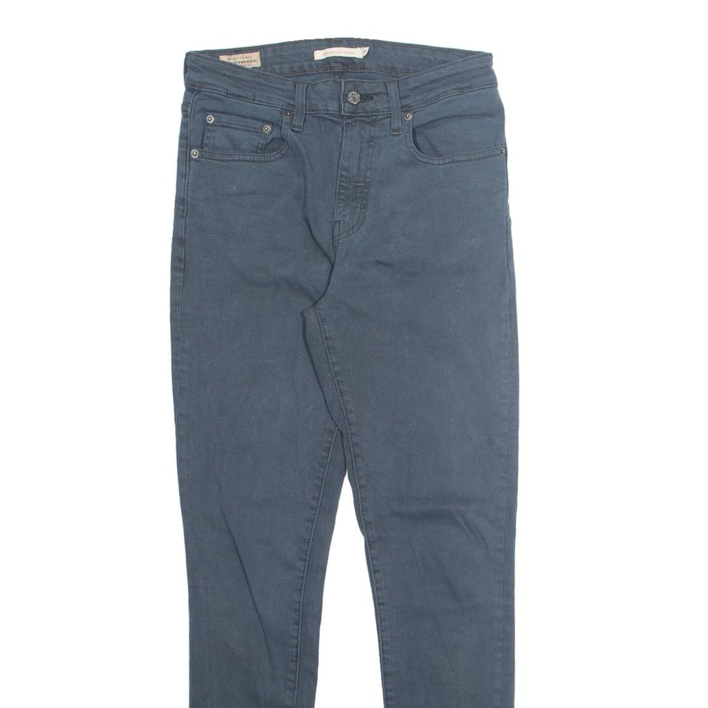 LEVI'S 721 Big E Womens Jeans Blue Slim Skinny W28 L30