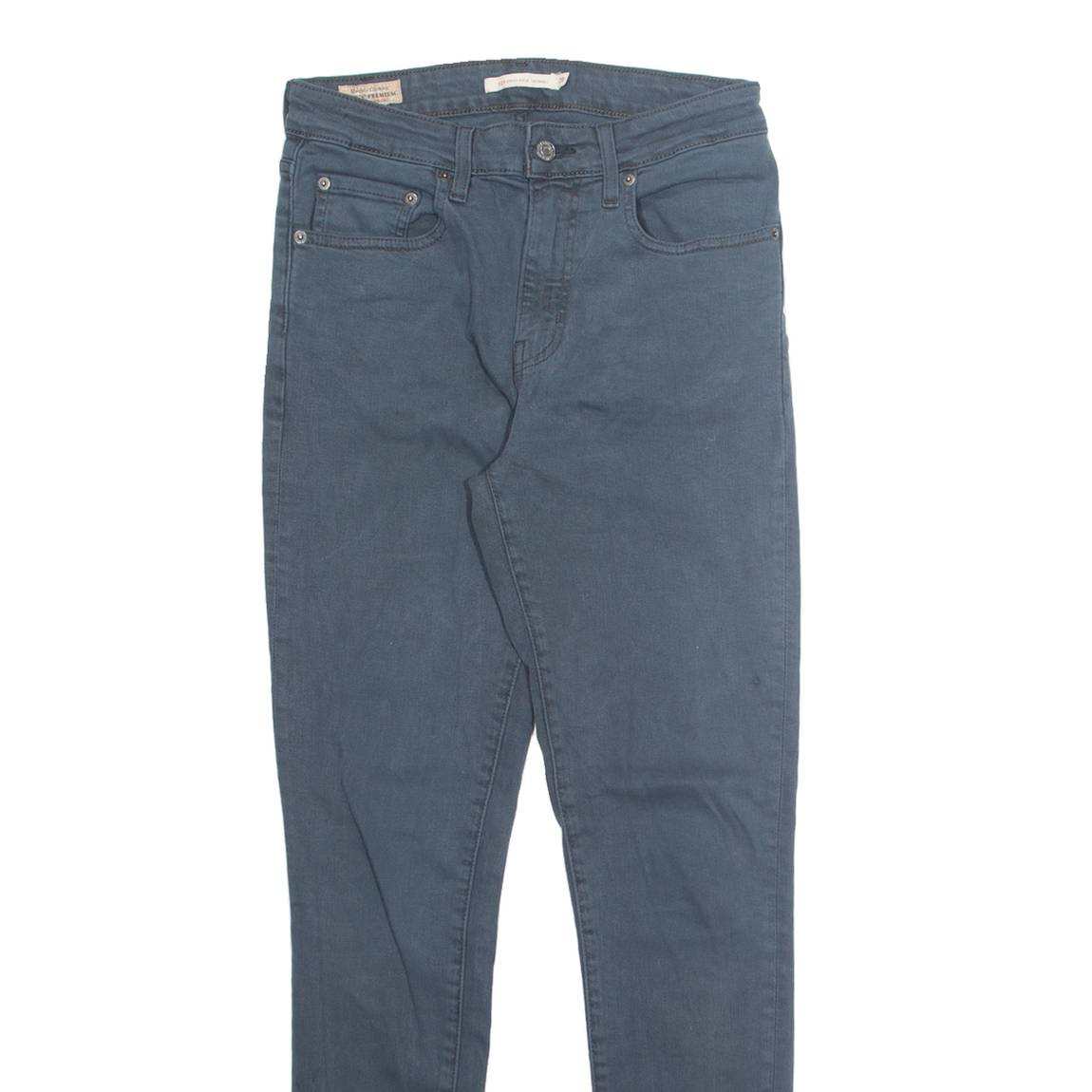 LEVI'S 721 Big E Womens Jeans Blue Slim Skinny W28 L30