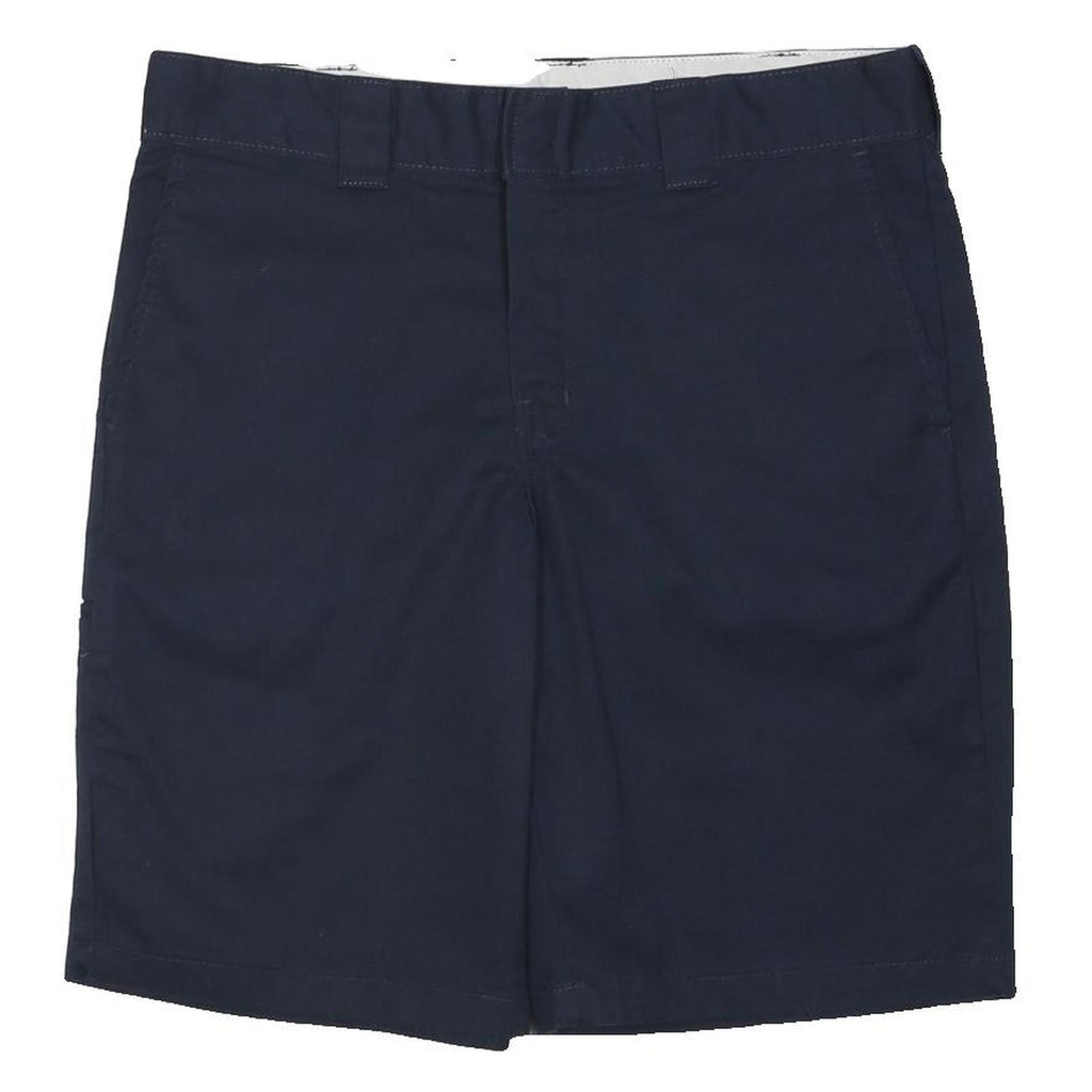 DICKIES Mens Shorts Navy Casual Cotton Blend L W34 Workwear Durable