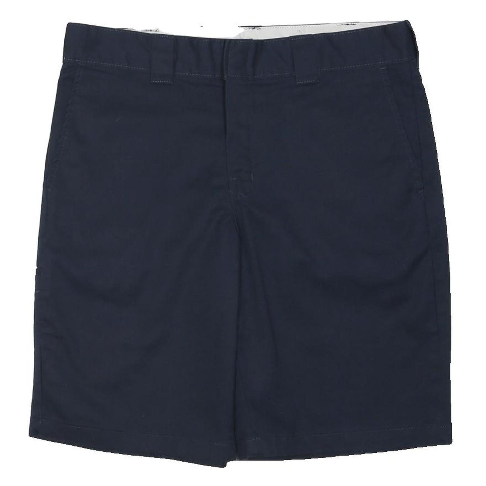 DICKIES Mens Shorts Navy Casual Cotton Blend L W34 Workwear Durable