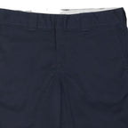 DICKIES Mens Shorts Navy Casual Cotton Blend L W34 Workwear Durable