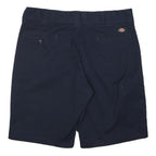 DICKIES Mens Shorts Navy Casual Cotton Blend L W34 Workwear Durable