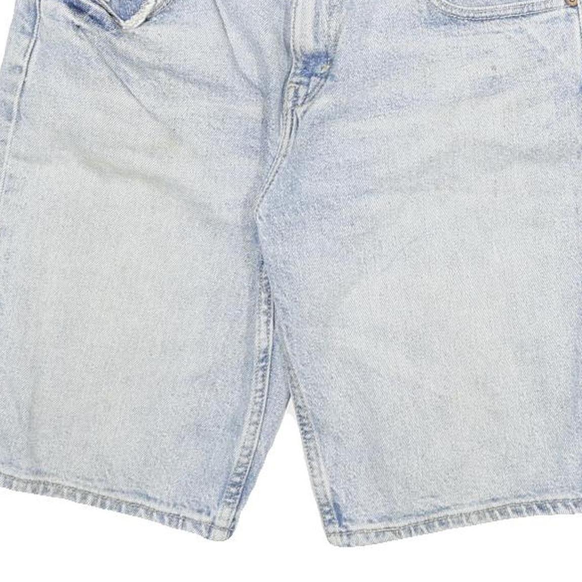 LEVI'S Mens Denim Light Blue 511 Regular Fit Shorts L W30 Cotton Blend Casual