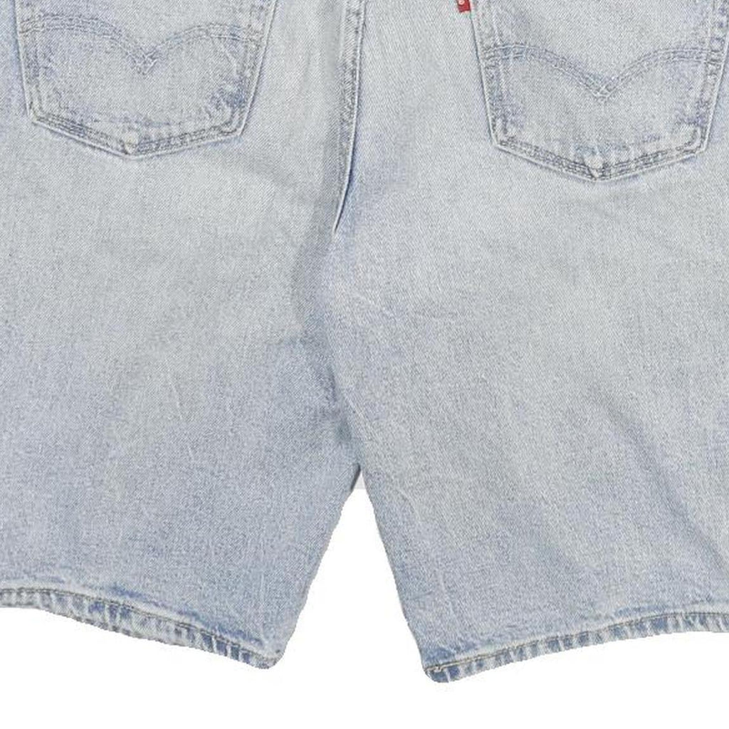 LEVI'S Mens Denim Light Blue 511 Regular Fit Shorts L W30 Cotton Blend Casual