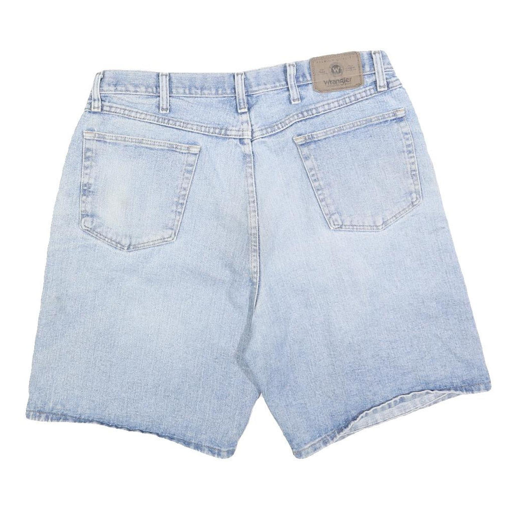 WRANGLER Mens Shorts Blue Casual Denim XL W38 Summer Wear Relaxed Fit