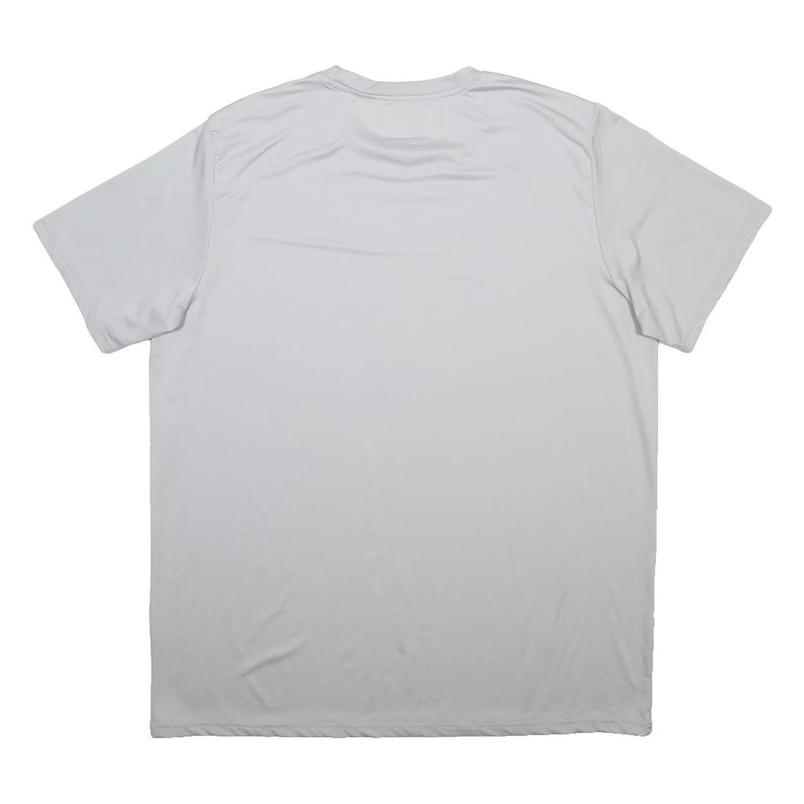 NEW BALANCE Mens White Athletic T-Shirt XL Short Sleeve Crew Neck Sportswear