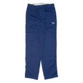 PUMA Mens Track Pants Blue Straight M W31 L30