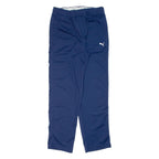 PUMA Mens Track Pants Blue Straight M W31 L30