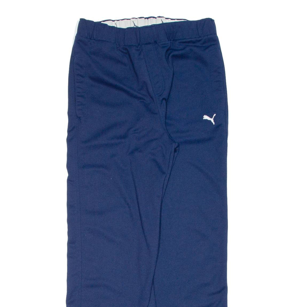 PUMA Mens Track Pants Blue Straight M W31 L30