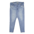 LEVI'S Mile High Super Skinny Big E Womens Jeans Blue Relaxed Skinny Denim Light