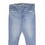 LEVI'S Mile High Super Skinny Big E Womens Jeans Blue Relaxed Skinny Denim Light