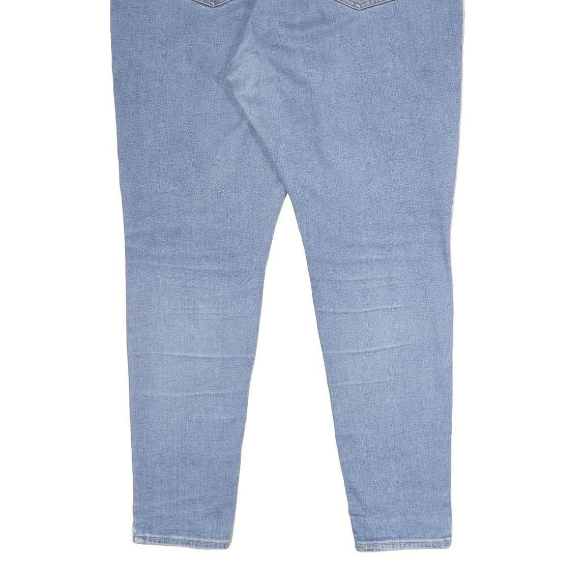 LEVI'S Mile High Super Skinny Big E Womens Jeans Blue Relaxed Skinny Denim Light