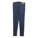 LEVI'S 711 Womens Slim Blue Denim Jeans W26 L30 Classic Cotton Blend Zip