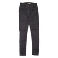 LEVI'S 721 High Rise Womens Jeans Black Slim Skinny W27 L30