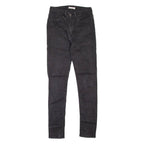 LEVI'S 721 High Rise Womens Jeans Black Slim Skinny W27 L30