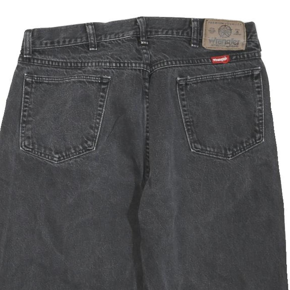 WRANGLER Womens Black Denim Casual Shorts M W32 Cotton Blend