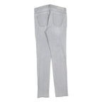 CALVIN KLEIN JEANS Womens Slim Grey Denim Light W28 L32 Slim Fit Zip Closure