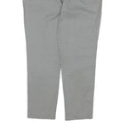 GAP Womens Cotton Blend Black Slim Tapered Trousers W32 L26 Patterned