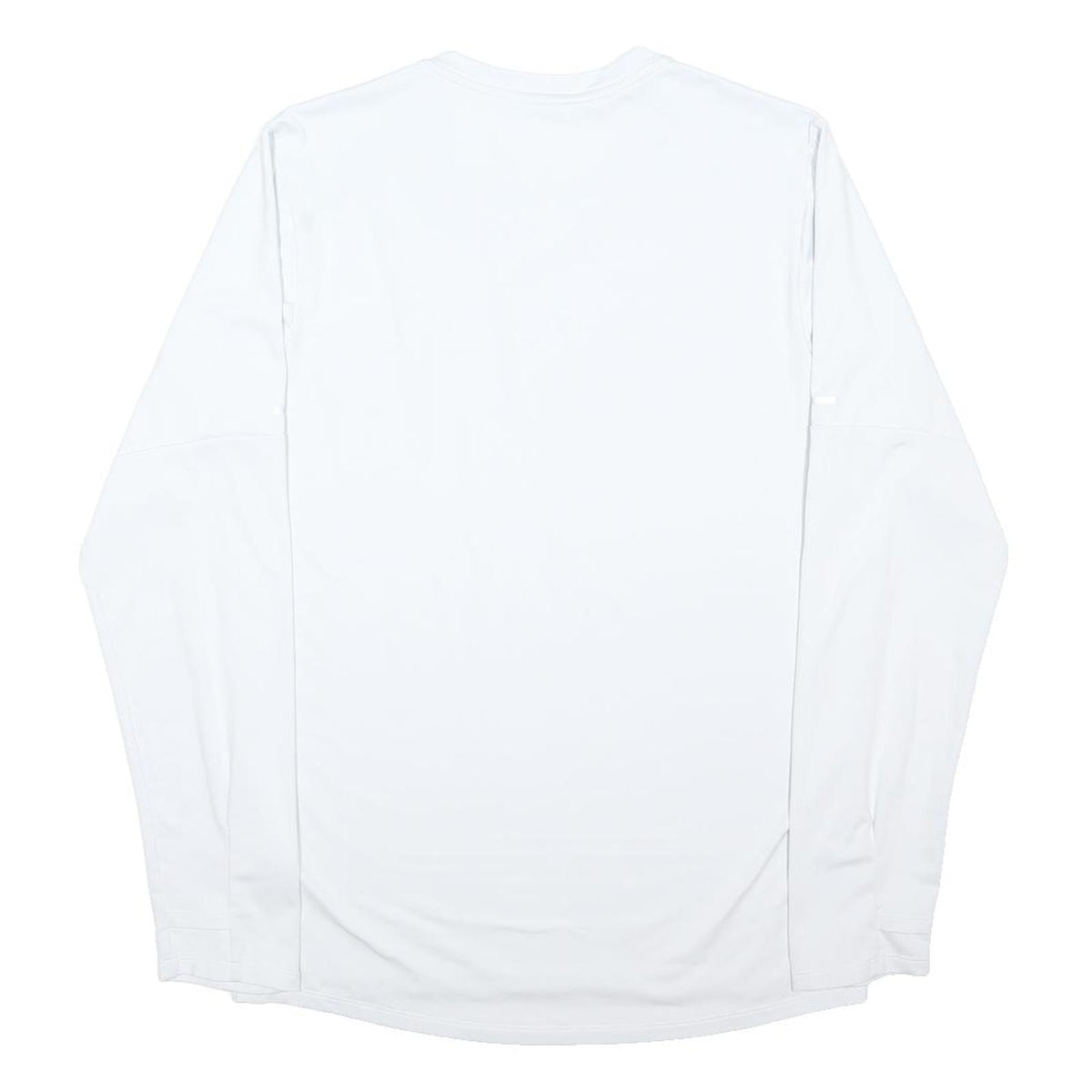 NIKE Mens White Liverpool FC AXA Long Sleeve Crew Neck T-Shirt S Sportswear