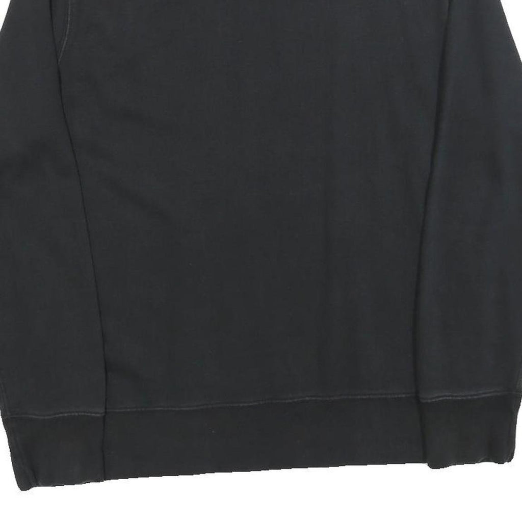 LEVI'S Mens Black Cotton Blend Sweatshirt S Crew Neck Casual Pullover