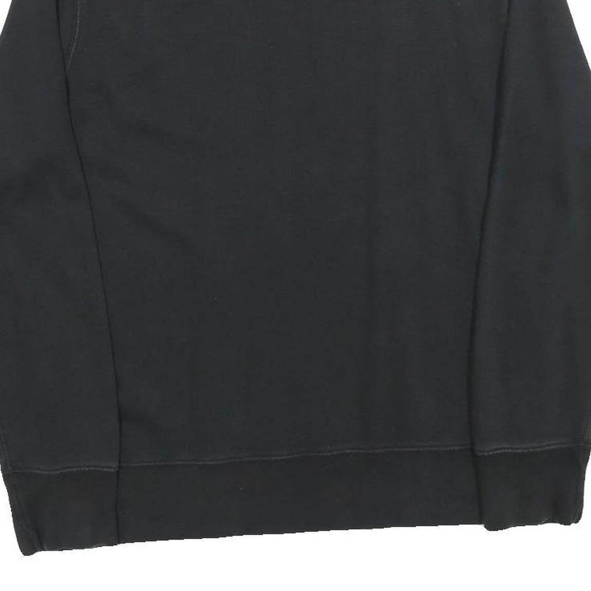 LEVI'S Mens Black Cotton Blend Sweatshirt S Crew Neck Casual Pullover