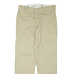 DICKIES Mens Trousers Beige Slim Tapered W30 L30