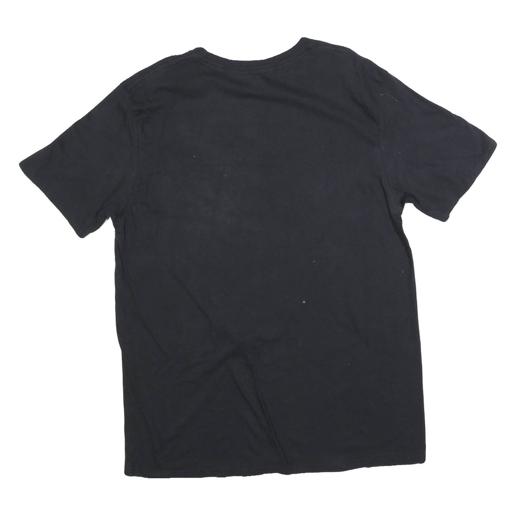 NBA Mens Black Purple Graphic T-Shirt L Short Sleeve Crew Neck Basketball