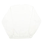 JERZEES Mens White I'm Proud To Be An American Crew Neck XL Printed Sweatshirt