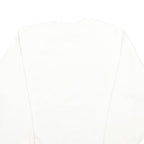 JERZEES Mens White I'm Proud To Be An American Crew Neck XL Printed Sweatshirt