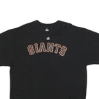 MAJESTIC Mens Black Giants Graphic T-Shirt 2XL Short Sleeve Crew Neck Bumgarner