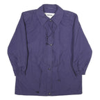 KARNER Womens Purple Zip Jacket XL Polyester Blend Classic Casual Outerwear