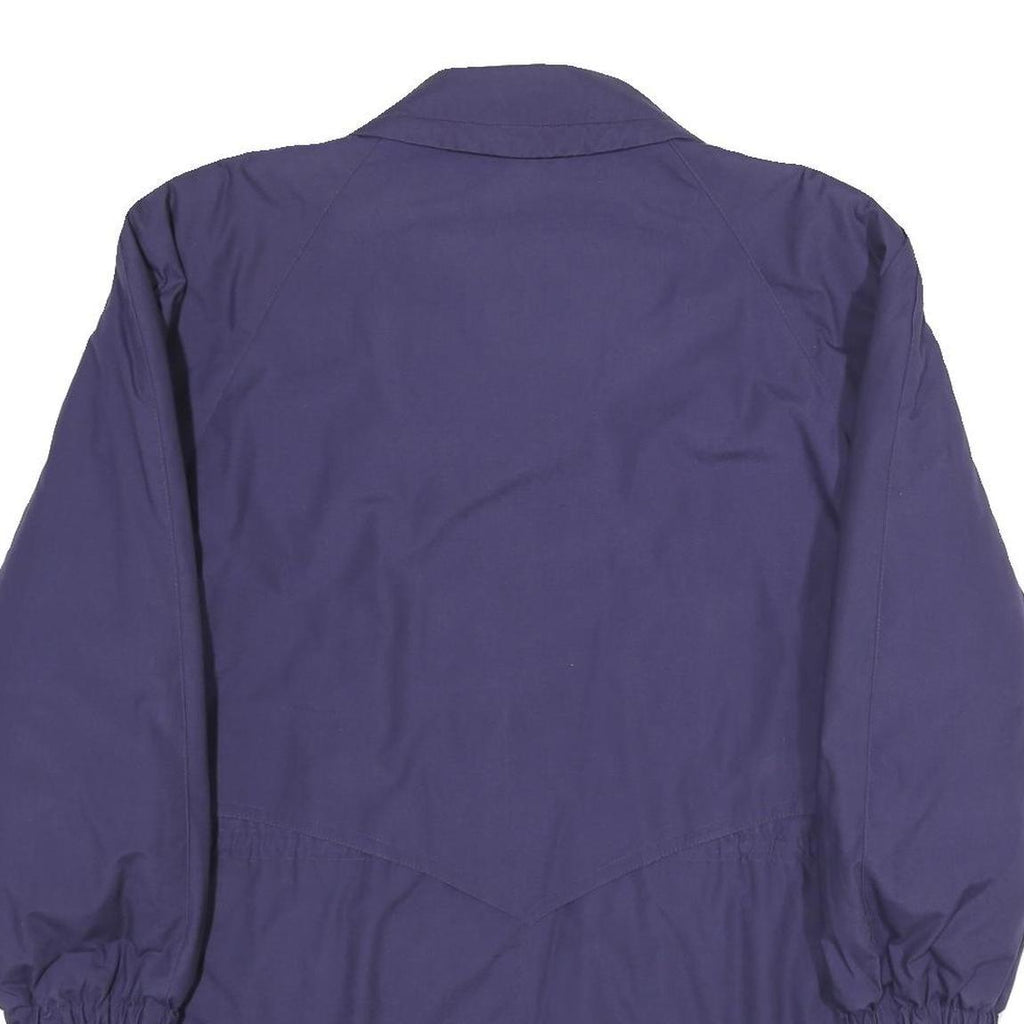 KARNER Womens Purple Zip Jacket XL Polyester Blend Classic Casual Outerwear